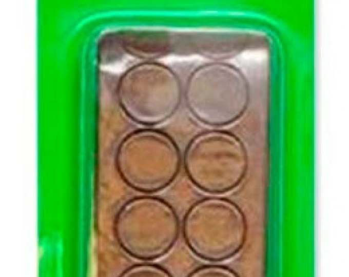 Свинцовые наклейки для воблеров, кружки Suspendots Kosadaka SDLW-R - изображение 1 