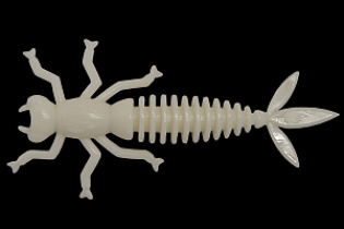 Силиконовая приманка LureMax «Karakatitsa» 3″ (7,5см) (6шт.) цвет 009 White UV