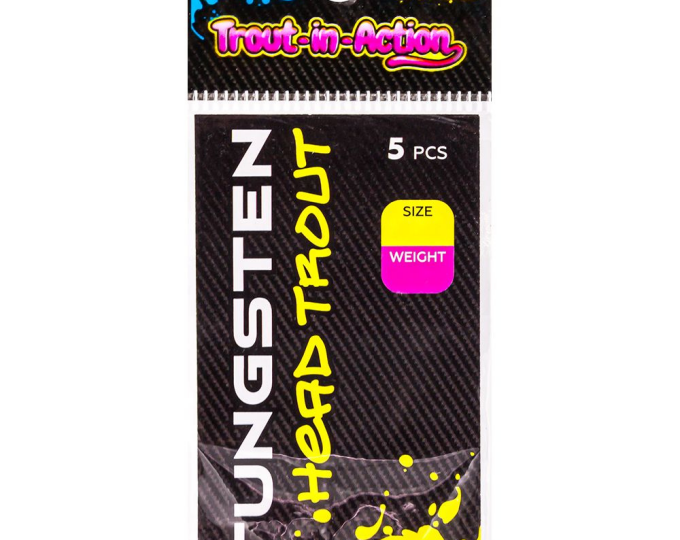 Вольфрамовая головка Namazu Pro Tia Tungsten Head Trout, р.4,6, вес 0,75г, цв. никель (5шт) - изображение 1 