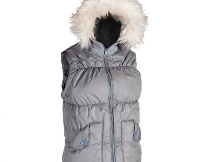 Жилет «Дакота» (ткань Taslan, цвет Серый) р.40-42 рост 164 - изображение 1 