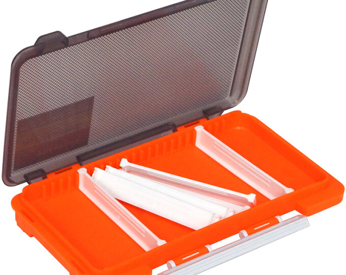 Коробка Kosadaka TB-S63B поперечные доп. вставки (175х105х20мм) Orange - изображение 2