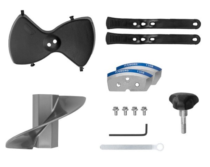 Шнек под шуруповерт ULTRALITE 130R (пластиковый, правое вращение, цвет серый) - изображение 2