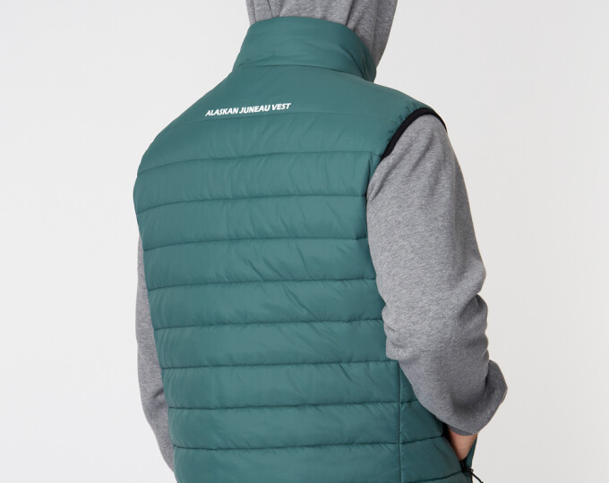 Жилет Alaskan Juneau Vest Green р.XL (утепленный, стеганый) - изображение 10