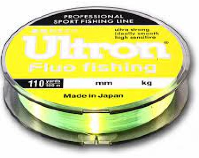 Леска Ultron Fluo Fishing 0,37мм 100м (14кг) - изображение 1