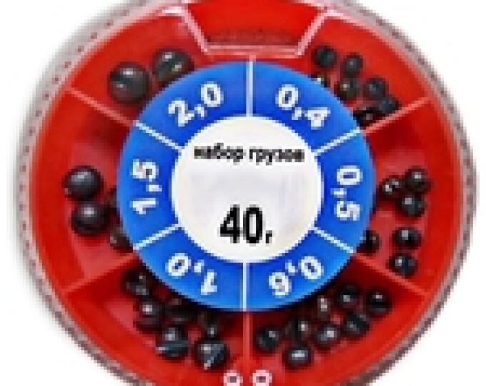 Набор грузов ДЕЛЬТА 40гр. - изображение 1 