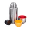 Термос Relaxika 102 (0,75л) 2 чашки, стальной - изображение 8