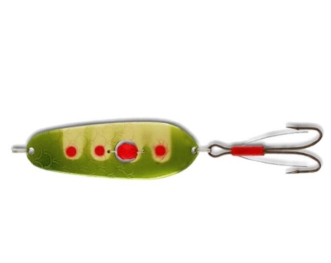 Блесна Kuusamo Rasanen 70/20 (бусинка, незацепляйка) цвет GR/R-B - изображение 1