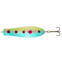 Блесна Kuusamo Professor 2 90/26 (бусинка) цвет Ye/R/BLU-R, UV