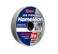 Леска Momoi Hameleon Ice Fishing 0,22мм (6,0кг) 30м (серебрянный)