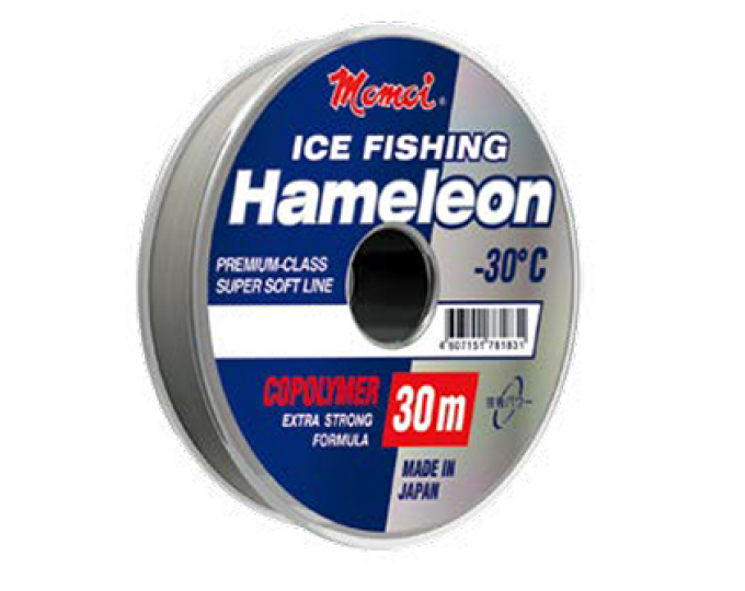 Леска Momoi Hameleon Ice Fishing 0,22мм (6,0кг) 30м (серебрянный) - изображение 1 