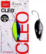Блесна колеблющаяся Lucky John CLEO (длина 31мм, вес 2,5гр.) цвет 021