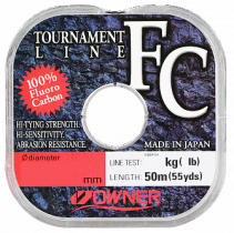 Леска Owner Tournament FC 50м 0,18мм