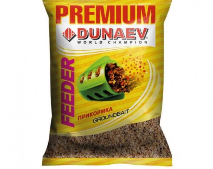 Прикормка DUNAEV PREMIUM (1кг) ФИДЕР - изображение 1 