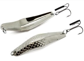 Блесна Колебалка Питер Уралка Муравлёва 11гр. (Никель)