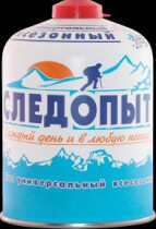 Газ для плит «СЛЕДОПЫТ» (всесезонный) 450гр. резьб.