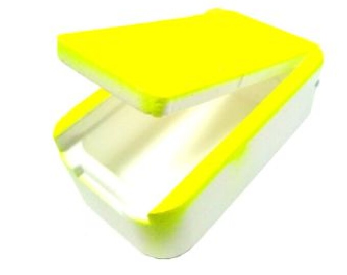 Мотыльница Manko (80*45*30) ЭЛИТ МАЛАЯ ЖЁЛТАЯ - изображение 1 