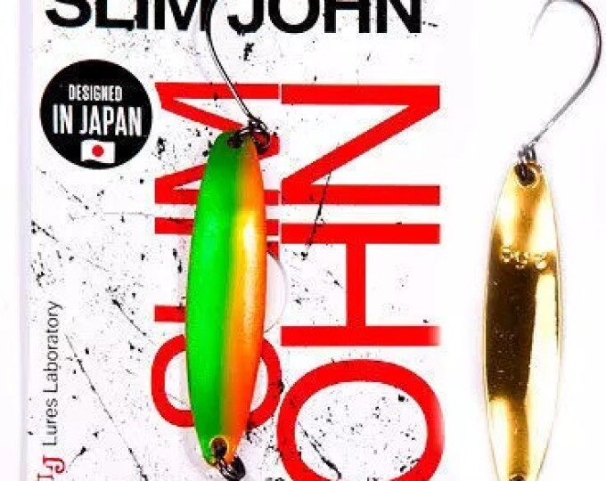 Блесна колеблющаяся Lucky John SLIM JOHN 25 (длина 37мм, вес 2,5гр.) цвет 020 - изображение 1 