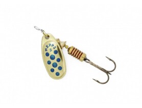 Блесна Mepps COMET PTS 3 Gold/Blue