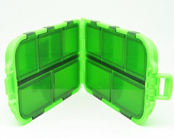 Коробка Meiho Fly Box FB-10 (97x65x30мм) Green - изображение 2