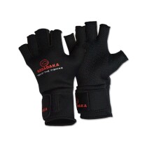 Перчатки Kosadaka неопрен Fishing gloves-17 обрез. 5 пал. чёрн. р. XL