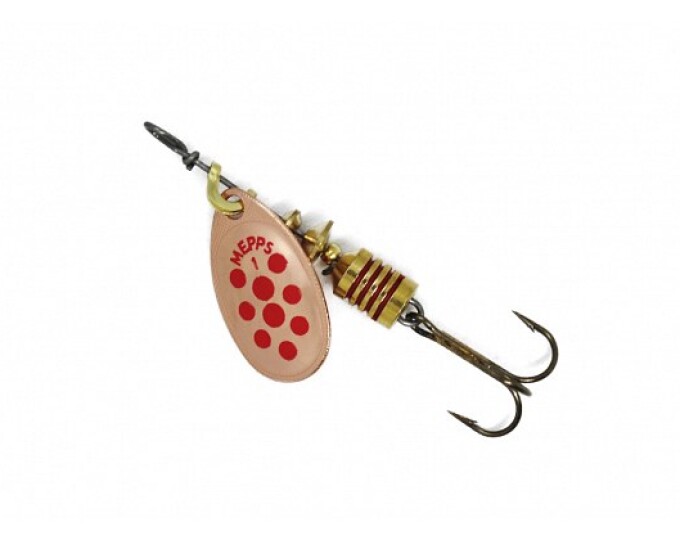 Блесна Mepps AGLIA PTS 1 Copper/Red - изображение 1 
