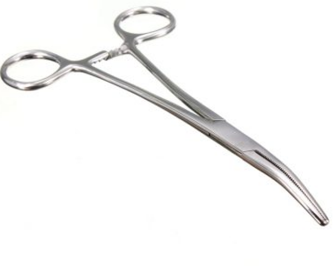 Зажим-корнцанг Namazu (L-220мм, прямой, нержавеющая сталь) - изображение 1