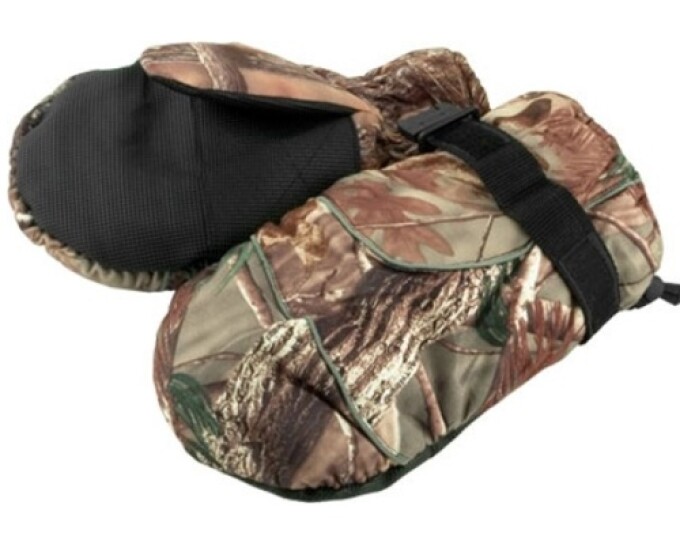 Варежки SIMA на иск. меху ЛЕС (стяжка ремнём) - изображение 1 