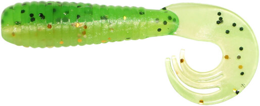 Твистер Kosadaka TRIPLE TAIL 60мм (10шт.) (с разрезным хвостом) цвет FTS