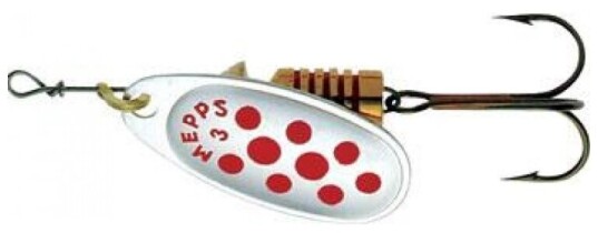 Блесна Mepps AGLIA PTS 2 Silver/Red
