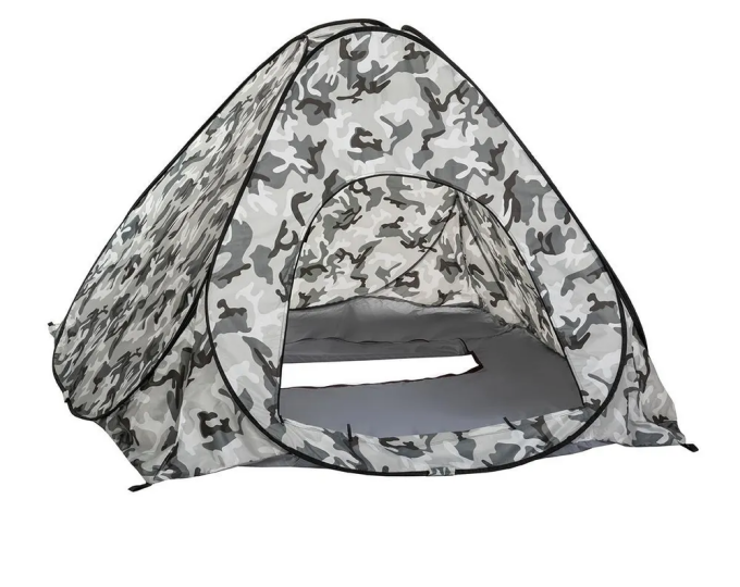 Палатка зимняя автомат Premier Fishing 1,8х1,8 (КМФ, дно на молнии) - изображение 1 