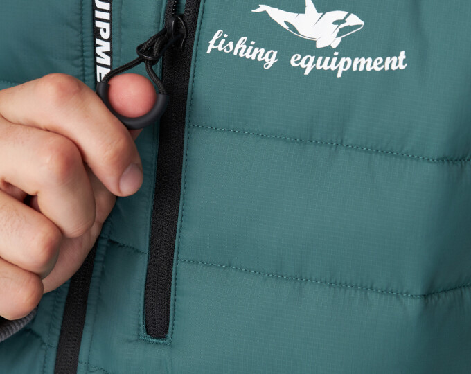 Жилет Alaskan Juneau Vest Green р.XL (утепленный, стеганый) - изображение 7