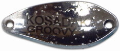 Блесна Kosadaka Trout Police GROOVY 25мм (1,8гр.) цвет AL01 - изображение 2
