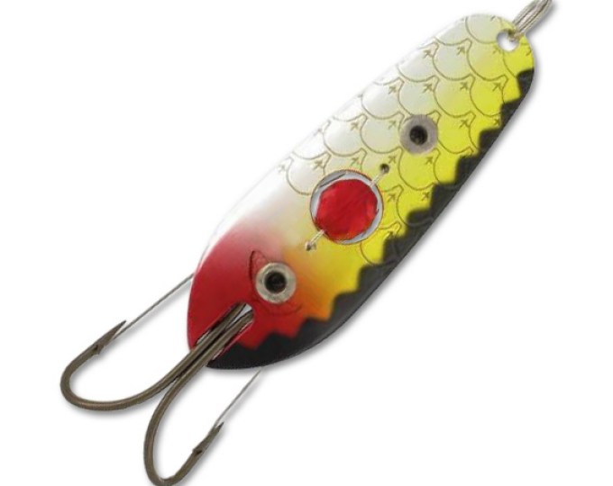 Блесна Kuusamo Rasanen 60/15 (бусинка, незацепляйка) цвет BL/Ye-S - изображение 1 