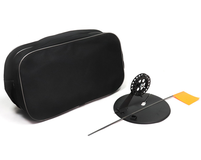 Набор жерлиц Yaman с углов.пласт.стойкой в прямоугол.сумке d-210мм кат.-90мм (10) - изображение 1