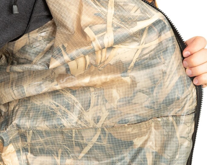 Костюм Hunt’sMan ВВЗ «Склон-2» р.52-54 рост 182 (Таффета 3000мм. цв. Камыш) - изображение 3