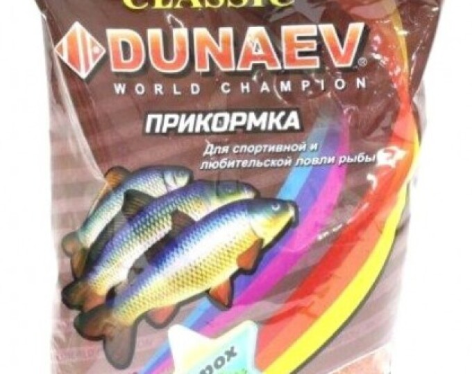 Прикормка DUNAEV КЛАССИКА (0,9кг) КАРП Горох - изображение 1