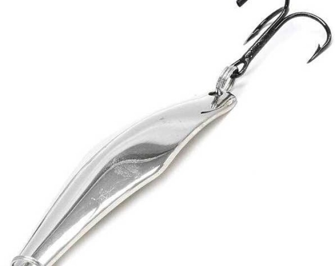 Блесна Колебалка Питер Кольская (74мм) 20гр. (Никель) - изображение 1 