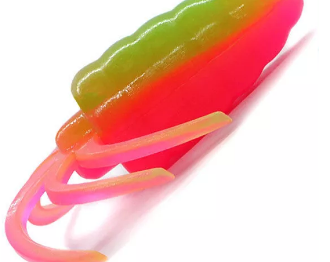 Силиконовая приманка Kosadaka MORKOV 50 (7шт.) ROS2 - изображение 1 