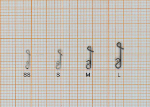 Застежка «Сезон Рыбалки» безузловая №S (тест 12кг) (6шт.)