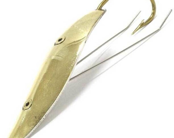 Блесна незацепляйка Валдай 12гр. (2-х цветная) Латунь/Никель - изображение 1