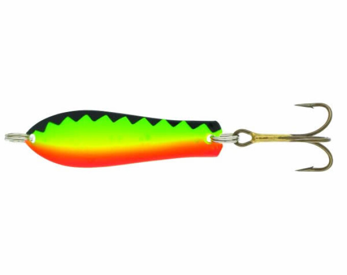 Блесна Kuusamo Professor 4 (длина 50мм, вес 6гр.) цвет BL/GR/FYe/FR-S - изображение 1 