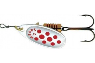 Блесна Mepps COMET PTS 3 Silver/Rouge