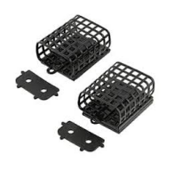 Кормушка фидерная Manko (прямоугольная, металлическая с дном)  90гр. (10)