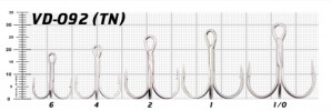 Крючок Treble Hooks (VD-092-TN) №02 - изображение 2