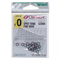 Заводное кольцо Owner Split Ring Fine Wire (52804) №0 (24шт.)