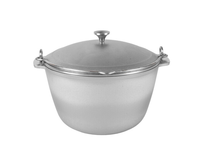 Котелок походный, литой (алюминий) 3,0л (арт.КП30) - изображение 1 