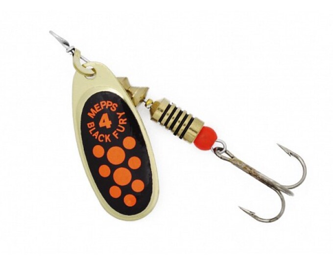 Блесна Mepps BLACK FURY 4 Gold/Orange - изображение 1 