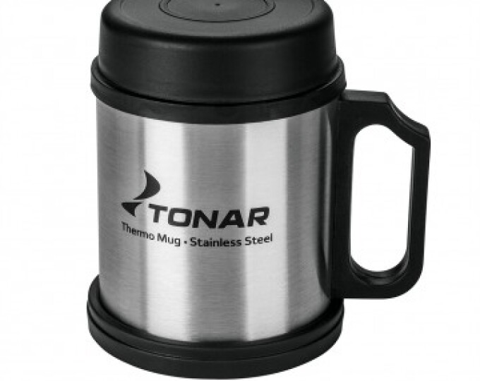 Термокружка TONAR 300мл (пластиковая крышка и подставка) - изображение 2