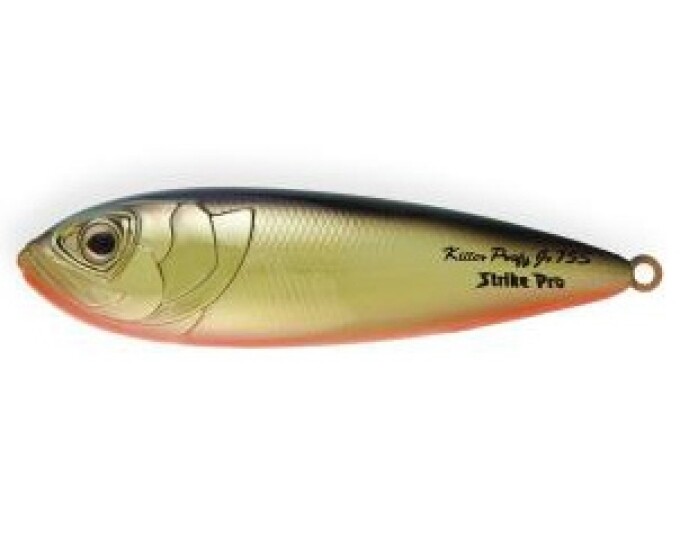 Блесна колеблющаяся Strike Pro Killer Profi 75мм 11гр. (одинарный-незацепляйка) #A122 - изображение 1
