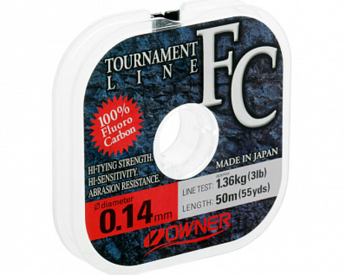 Леска Owner Tournament FC 50м 0,20мм - изображение 2